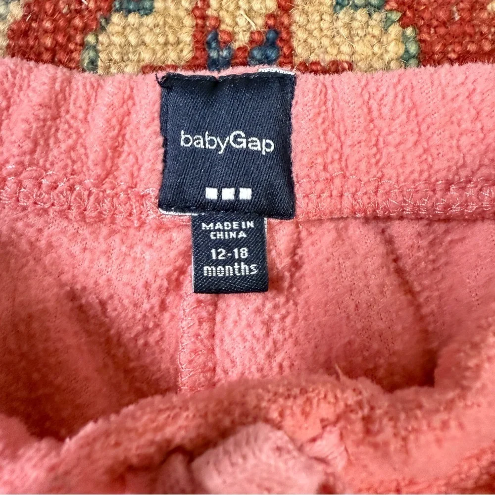 Pink Baby Gap Fleece Pants